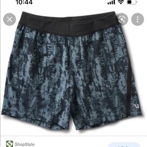 New Vuori Draft Short - steel blue mountain